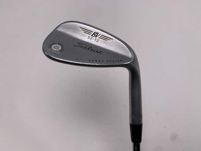 Titleist Vokey Spin Milled SM4 Chrome Gap Wedge GW 52* 12 Bounce Wedge RH