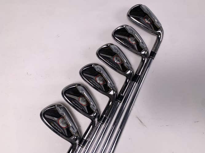 TaylorMade Burner 2009 Iron Set 5-PW+AW FCM 5.0 Regular Steel Mens RH NO 9 IRON