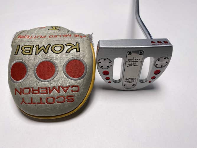 Scotty Cameron Studio Select Kombi Long Putter 47" Mens RH HC - NEW Split Grip