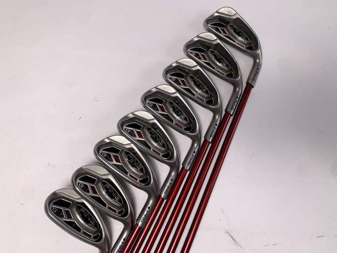 Ping G15 Iron Set 5-PW+SW+LW Blue Dot TFC 149 Soft Regular Senior Graphite RH