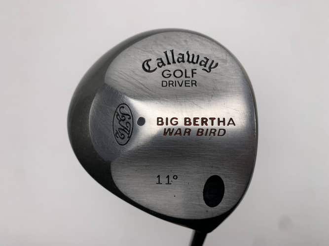 Callaway Big Bertha Warbird Driver 11* RCH 96 Senior Graphite Mens RH