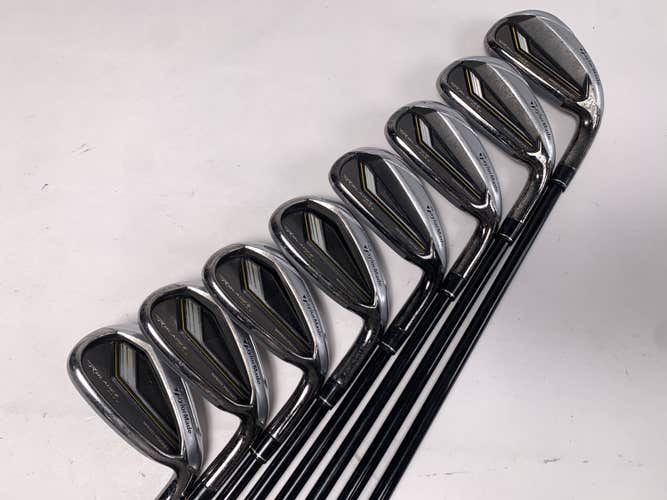 TaylorMade RocketBladez Max Iron Set 4-PW+AW Matrix Ozik 55g Regular Graphite RH