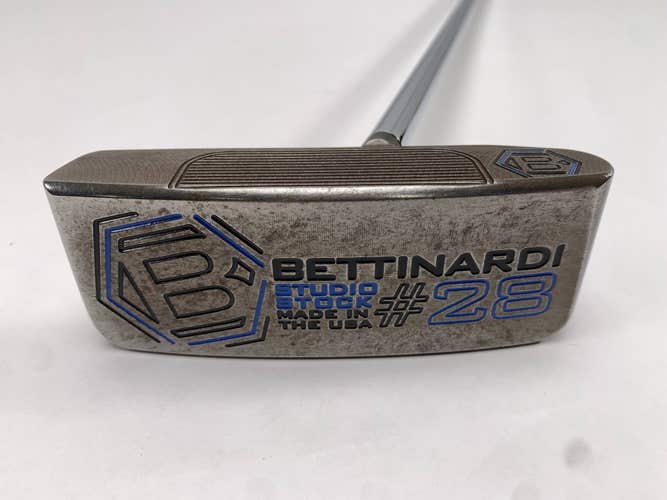 Bettinardi Studio Stock 28 Center Shaft Putter 35" Mens RH
