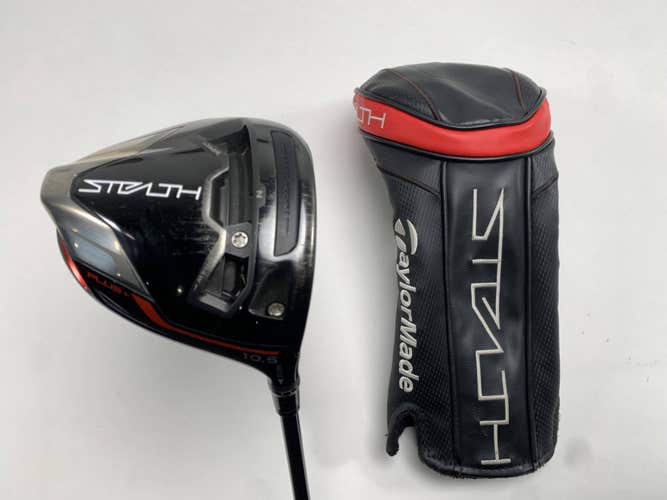 TaylorMade Stealth Plus Driver 10.5* HZRDUS RDX Smoke Red 5.5 60g Regular RH HC