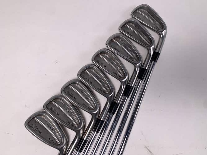 Titleist 704 CB Iron Set 3-PW True Temper Dynamic Gold S300 Stiff Steel Mens RH