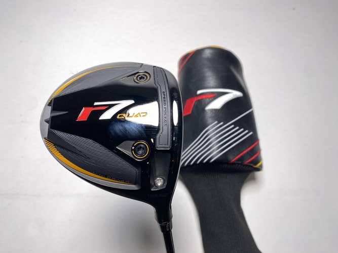 TaylorMade R7 Quad Mini Driver 13.5* Fujikura Speeder MD Regular Graphite RH HC