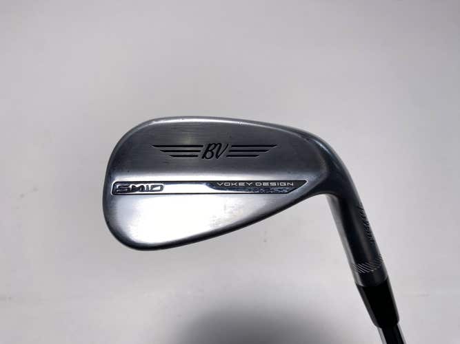 Titleist Vokey SM10 Tour Chrome Wedge 46* 10 Bounce F-Grind Vokey Wedge Steel RH