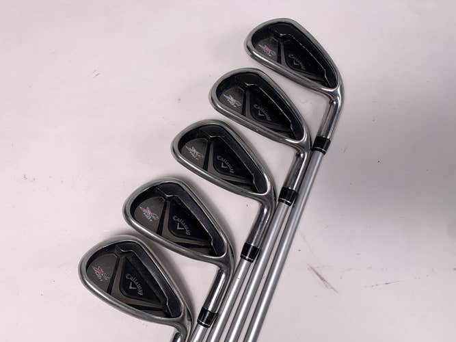 Callaway X2 Hot Iron Set 6-AW Ladies Graphite Womens RH NO PW