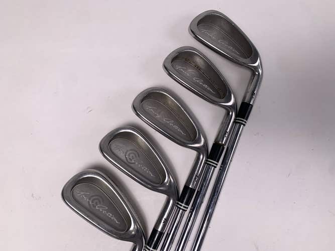 Cleveland TA5 Iron Set 5-9 Action Lite Regular Steel Mens RH NO PW