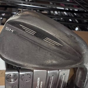 Titleist Vokey SM9 62 Lob Wedge with Wedge Flex Steel Shaft 0402