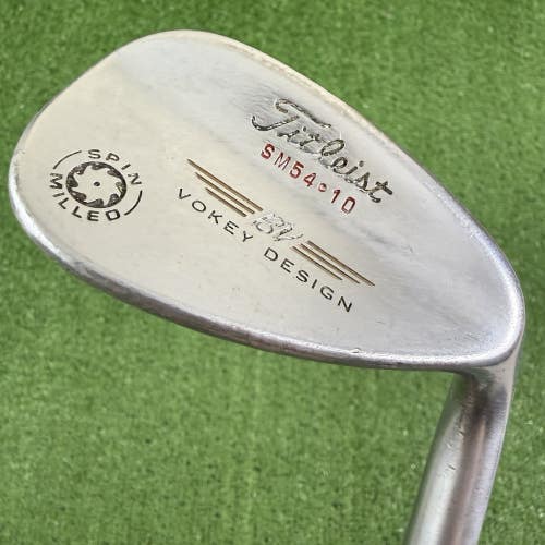 Titleist Vokey SM54 54 10 Spin Milled Sand Wedge Steel Shaft 35