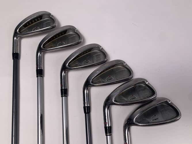 TaylorMade Rac HT Iron Set 4-9 MAS2 Regular Graphite Mens LH NO PW