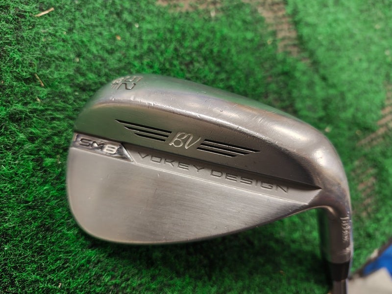 Titleist SM8 Gap Wedge GW 52 Degree Steel Shaft 52.12 F Grind