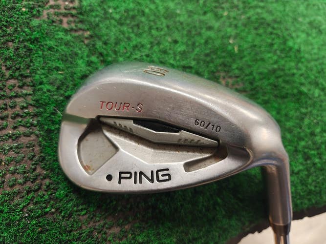 Ping Tour S Black Dot Lob Wedge LW 60 Degree Steel Shaft 60.10