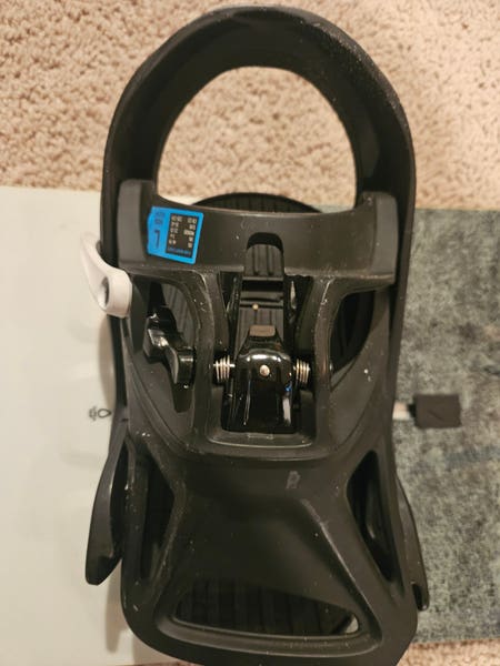 burton all mountain snowboard bindings Kid's Large Burton Step On Snowboard Bindings All Mountain (Used) |  SidelineSwap