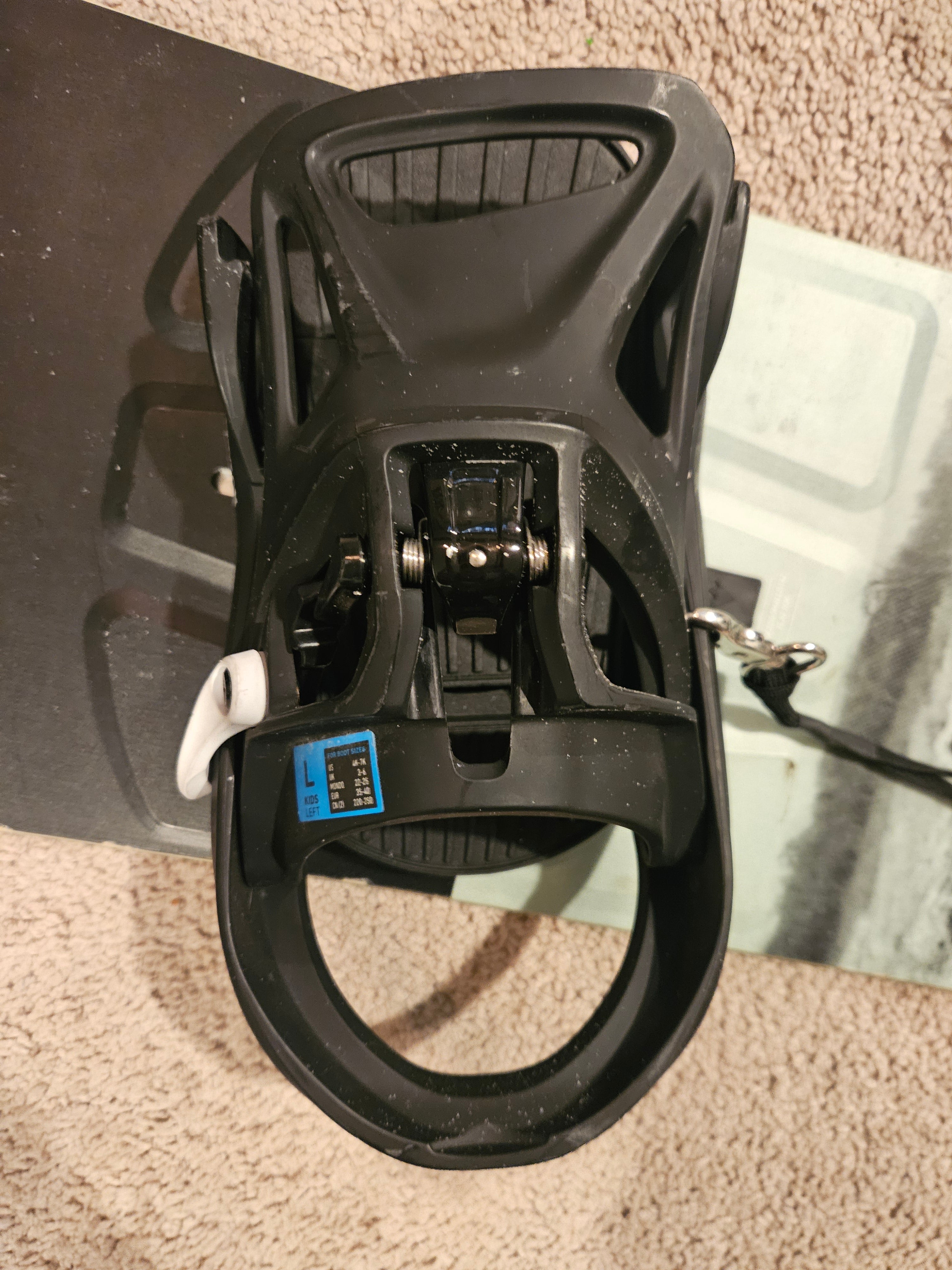 Kid's Large Burton Step On Snowboard Bindings All Mountain (Used