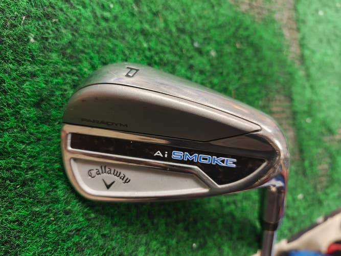 Callaway Ai Smoke Pitching Wedge PW Steel Shaft Regular Flex Elevate 95