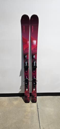 2023 Head Total Joy Women’s Skis 153cm with Joy 11 GW Demo Bindings