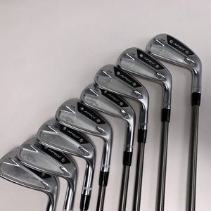 Callaway Apex CB 24 Iron Set 4-10+11 AeroTech SteelFiber i110cw 110g Stiff RH