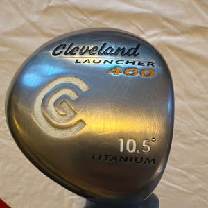 Men's Cleveland Launcher 460 Right Handed Driver Stiff Flex 10.5 Loft (Used)