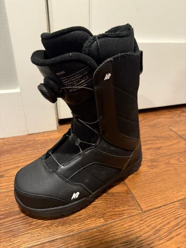 Men's Size M 8.0 (W 9.0) K2 Raider Snowboard Boots Medium Flex All Mountain (Used)