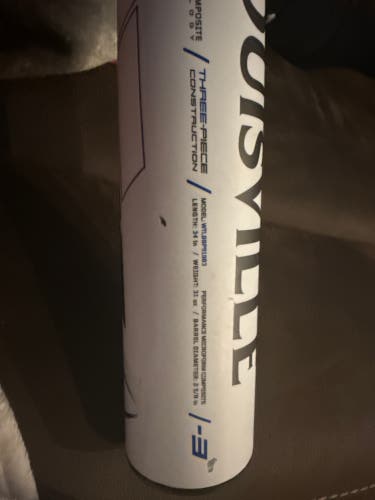 2019 Louisville Slugger Prime 919 Composite BBCOR Certified Bat (-3) 31 oz 34" (Used)