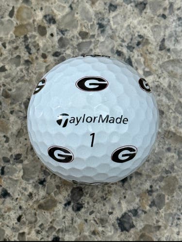 TaylorMade TP5 Georgia Bulldogs Golf Ball - 5A MINT CONDITION