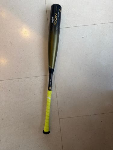 2023 Rawlings Icon Composite BBCOR Certified Bat (-3) 28 oz 31" (Used)
