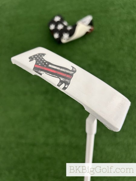 NEW Goated Golf Thin Red Line 35 Blade Putter w Headcover
