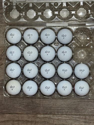 18 Vice Tour Golf Balls - 5A/4A Condition