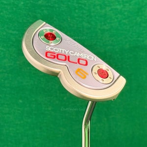 Scotty Cameron 2015 GOLO 6 34" Single-Bend Putter Golf Club Titleist