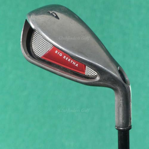 Callaway Big Bertha 2008 i-Brid Single 4 Iron Factory 75 Graphite Regular