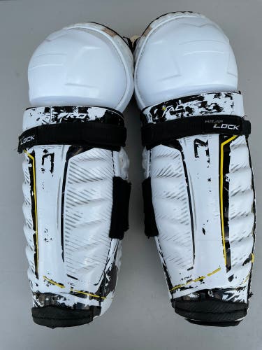 Senior CCM Super Tacks Pro Stock AS1 15" Shin Pads (Used) 9286