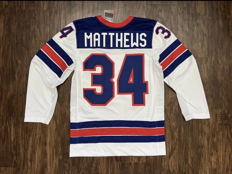 Auston Matthews Team USA Olympic Jersey 2026