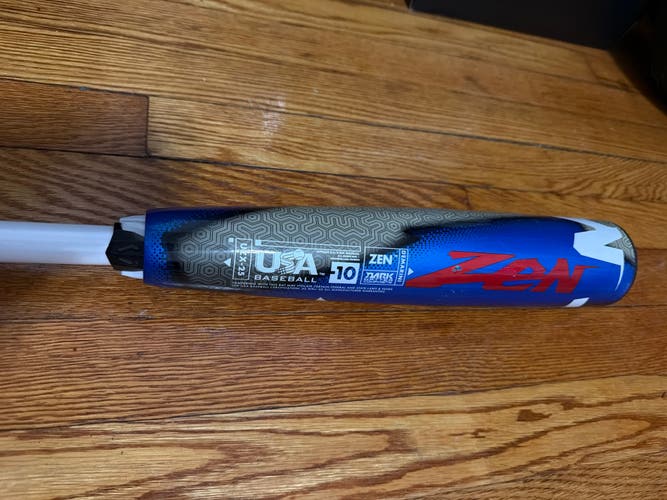 2025 DeMarini CF Zen Composite USABat Certified Bat (-10) 20 oz 30" (Used)