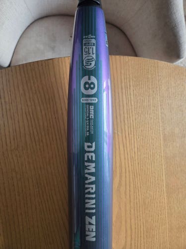 2026 DeMarini CF Zen Composite USSSA Certified Bat (-8) 23 oz 31" (New)