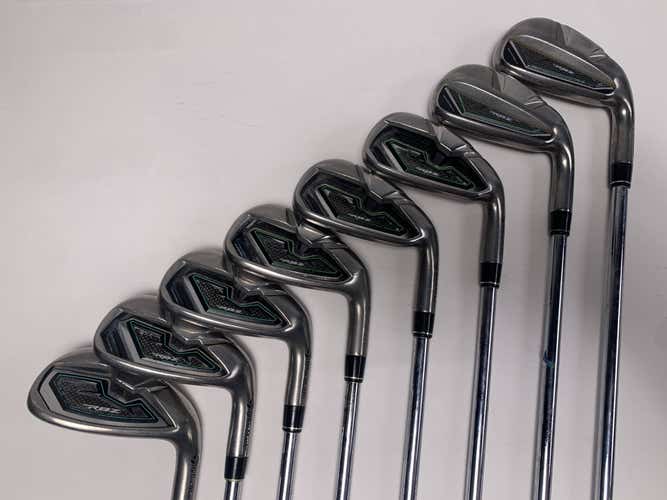 TaylorMade RocketBallz Iron Set 4-PW+AW Regular Steel Mens RH