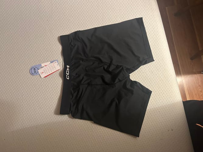 Black XL Men's CCM Compression (New)