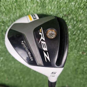 EUC TaylorMade RBZ Stage 2 19° 5 Wood Rocketfuel  60g Stiff Flex Graphite RH 43"