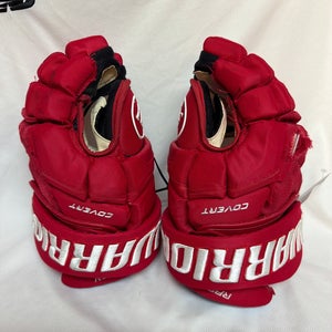 Detroit Red Wings Warrior Covert Pro Gloves 14" Pro Stock (Used)