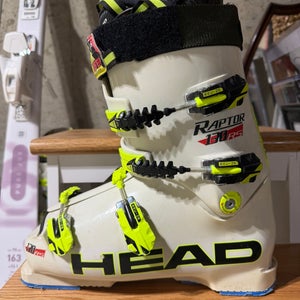 Mondo 29 & 29.5 Men's HEAD Raptor Racing Ski Boots Stiff Flex (Used)