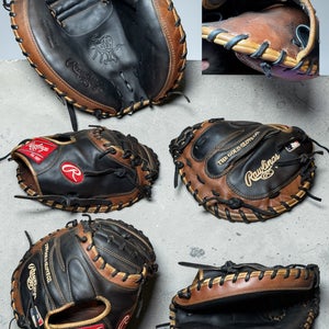 Rawlings Heart of the Hide RH Catcher's Baseball Glove 33" (Used)