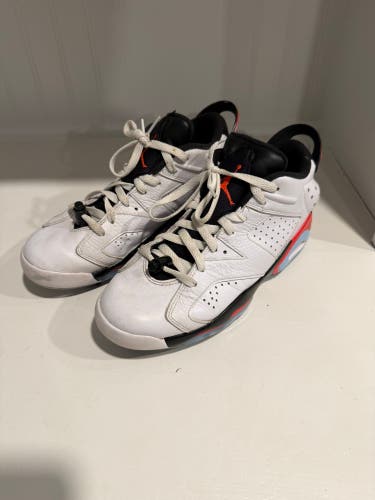 Jordan 6 Retro Low Golf White Infrared (size 8)