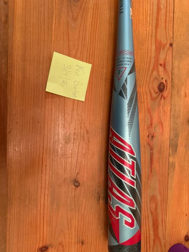 2026 Louisville Slugger Atlas Alloy BBCOR Certified Bat (-3) 29 oz 32" (Used)