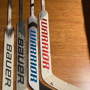 Pro Return Goalie Stick Lot of 4