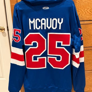 TEAM USA 2026 MCAVOY HOCKEY JERSEY HOODIE SIZE LARGE