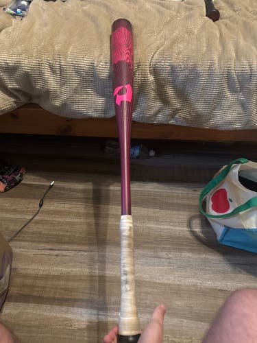 Limited edition DeMarini Valentines Voodoo BBCOR Certified Bat (-3) 30 oz 33" (Used)