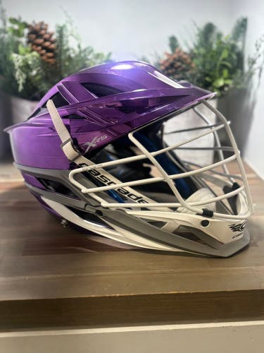 Cascade XRS Chrome Purple Helmet