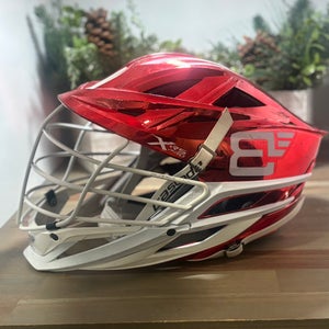 Cascade XRS Pro Chrome Red Helmet