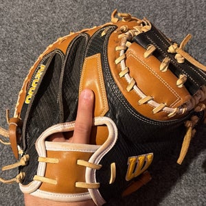 Wilson A2000 RH Catcher's Baseball Glove 33.5" (New)